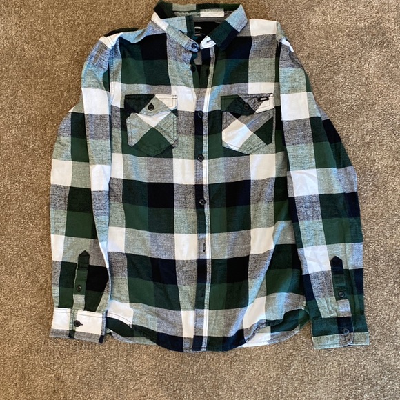 Vans Flannel Button Up - Picture 1 of 4